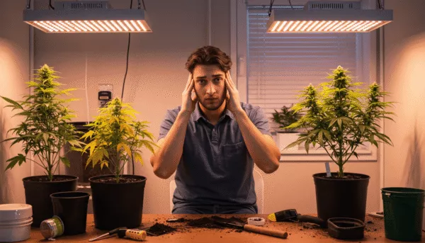 5 errores comunes al plantar cannabis por primera vez