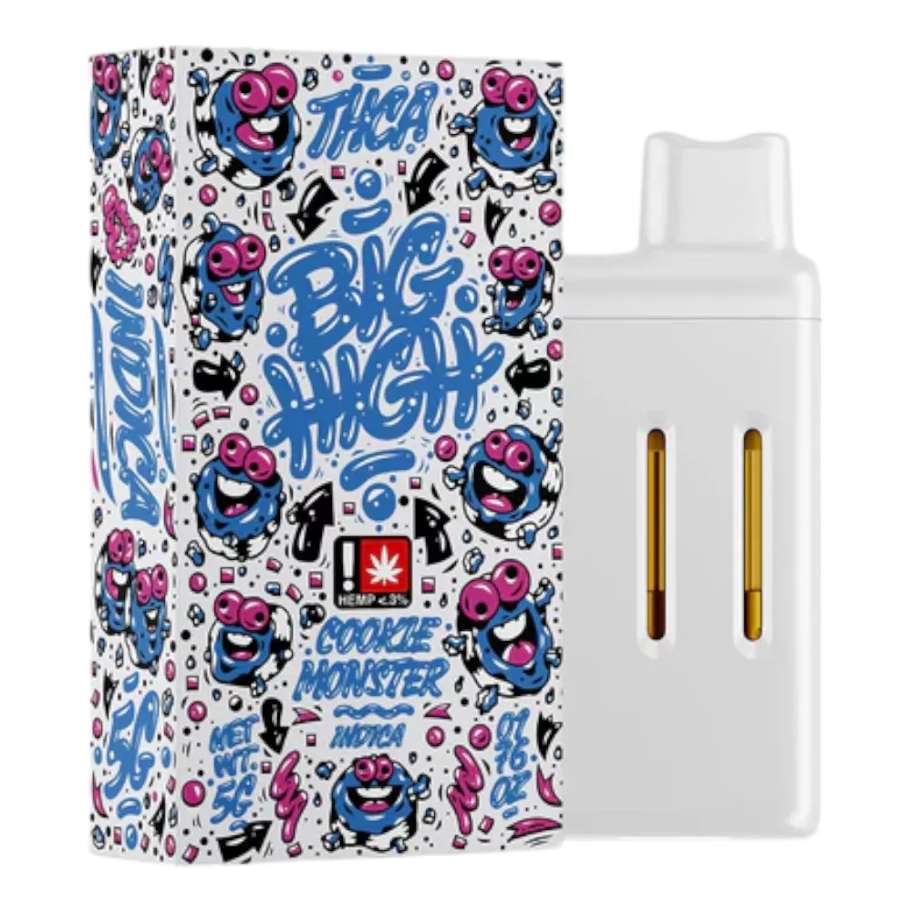 vape desechable big chief | thca + thcp + live resin | 3 gr | 3 ml | pluma de wax (copia)
