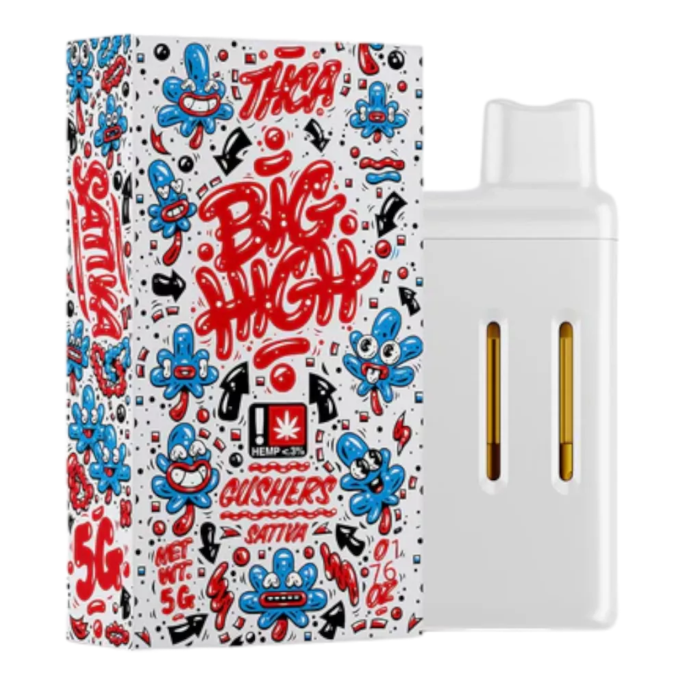 vape desechable big chief | thca + thcp + live resin | 3 gr | 3 ml | pluma de wax (copia)
