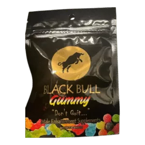 gomitas black bull | estimulante y potenciador sexual para hombres | 3 piezas | 7.5 g