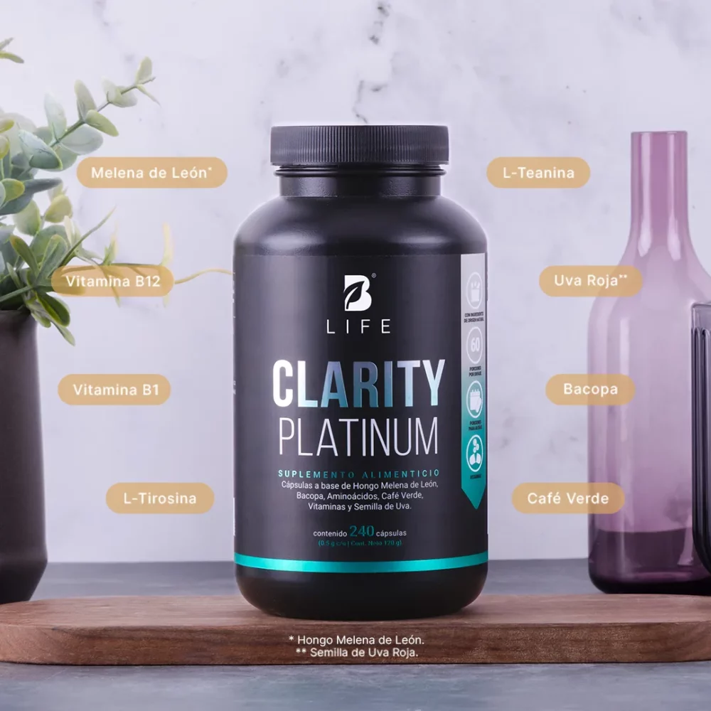 b life | mushroom blend | mezcla poderosa de hongos adaptógenos | 180 cápsulas (copia)