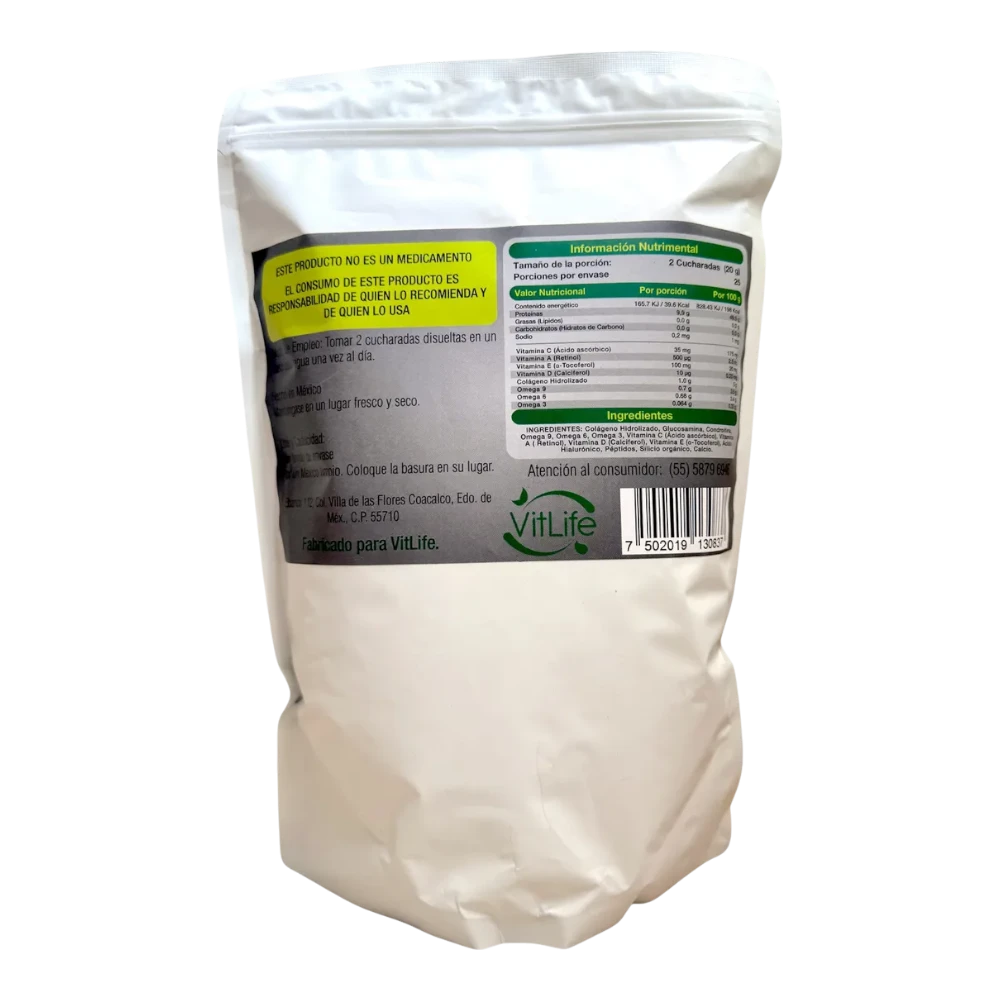 bio colágeno hidrolizado en polvo 450 gr (copia)