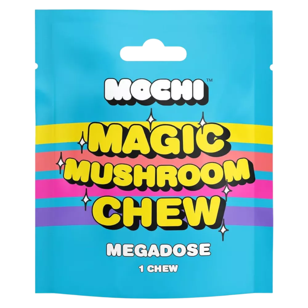 mochi masticable de tarta de arándanos con hongos mágicos 1 unidad