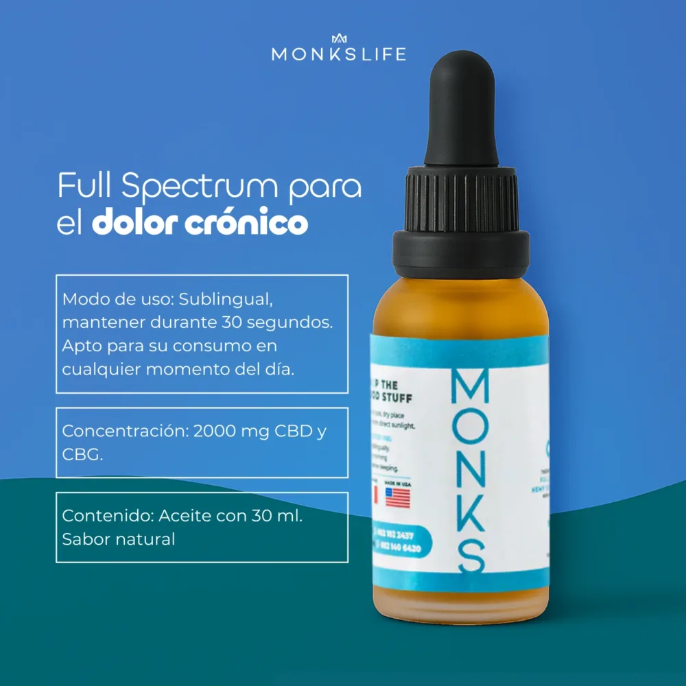 aceite 2000mg natural