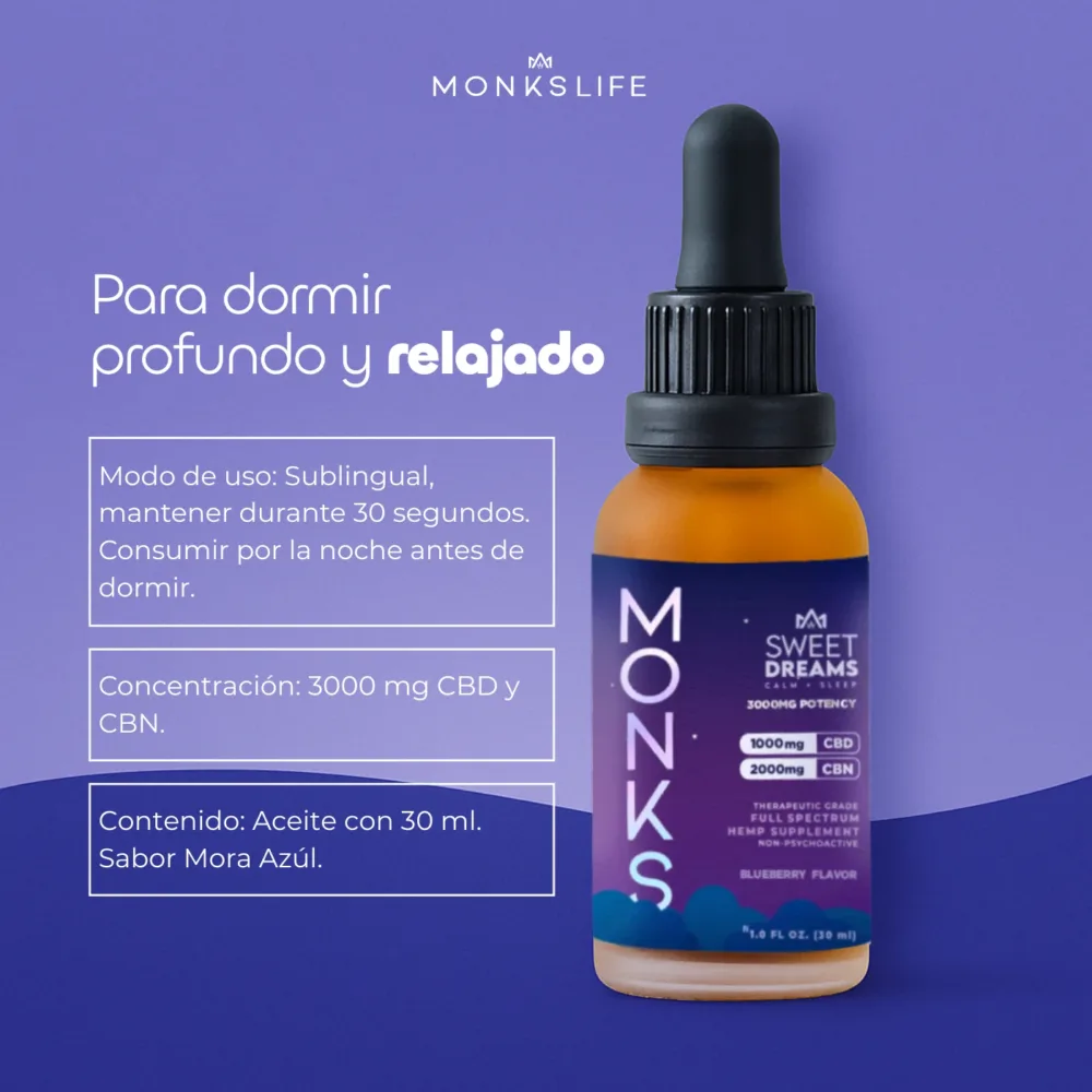 aceite sweet dreams producto