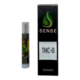 cartucho premium de thco sense® | 1 gr | 1 ml | potencia y experiencia Única