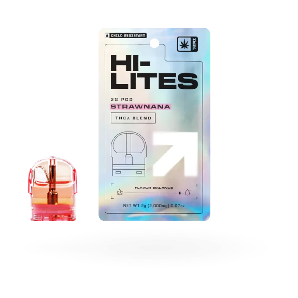hi lites | vape desechable | kit de cápsulas de thc | 2 g (copia) cake badder