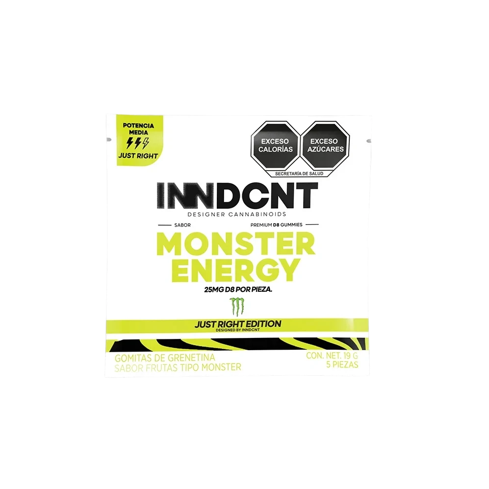 inndcnt | gomitas delta 8 thc 25 mg/pza | 5 ó 15 piezas sabor: monster drynk potencia media inndcnt | gomitas delta 8 thc 25 mg/pza | 5 ó 15 piezas sabor: monster drynk potencia media