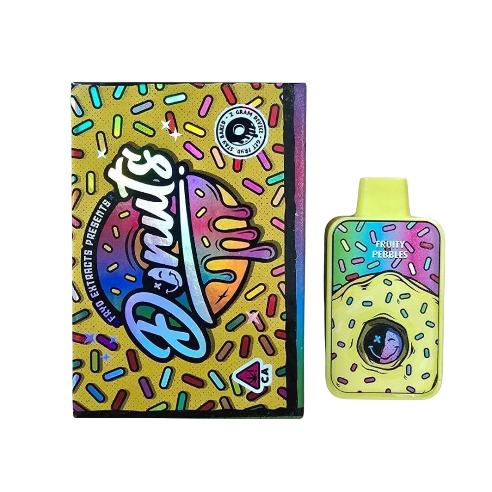 donuts | vape desechable |2000 mg premium | thc fruity pebbles