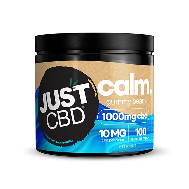 1000 mg gummy jar calm
