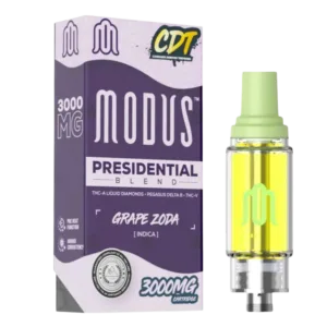 Modus Presidential | Cartucho Liquid Diamonds | 3000 mg | Delta 8- THCV photo review
