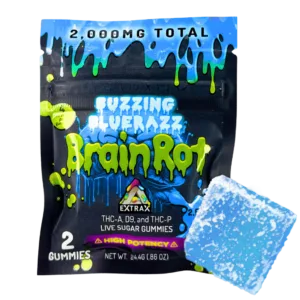 brain rot bluzzing bluerazz gummiees 06175