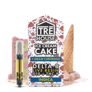 Tre House cartucho Ice Cream Cake (Live Resin/Delta 8) | thc p | delta 8 | 1 gr