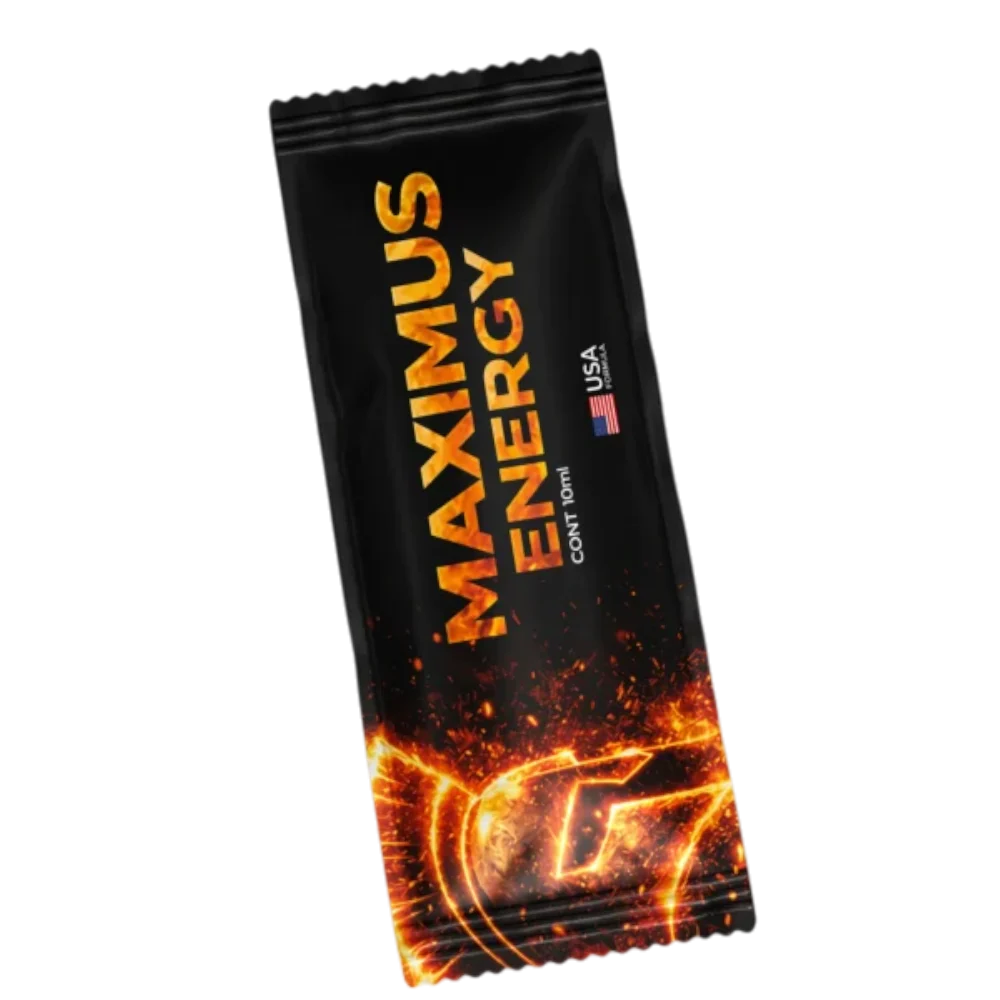 maximus energy | energía, enfoque y rendimiento | 1 sobre | 10ml