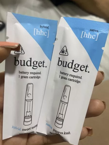 budget | cartucho desechable | 1000 mg | hhc