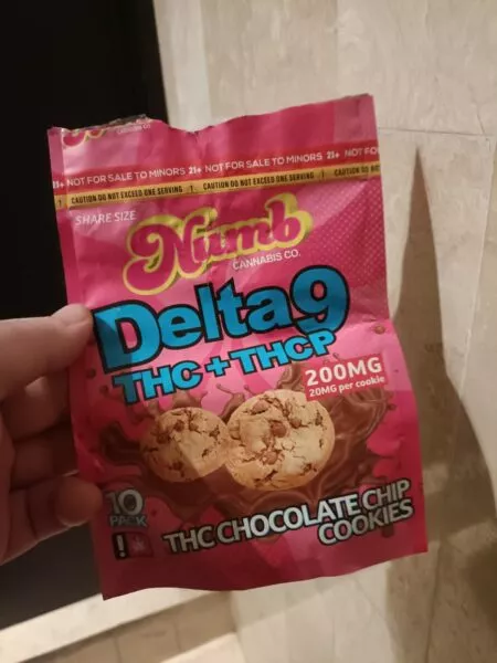 galletas con chispas de chocolate | 200mg delta 9 thc + thc p