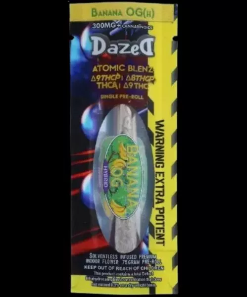 prerolado | dazed | 300 mg | 9 thcp thca