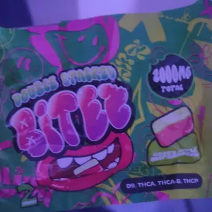 bitez | delicioso chicloso con thca + delta 9 + thcp | 2000 mg | alta potencia | 2 piezas