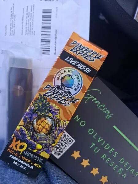 vape desechable | live resin | thc a + thcp + hcp | 3 gr | galaxy treats