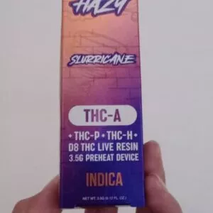 vape desechable | hazy extrax sucker punch | thc a + thc p + thc h + d8 | live resin terpenes | 3.5 gr