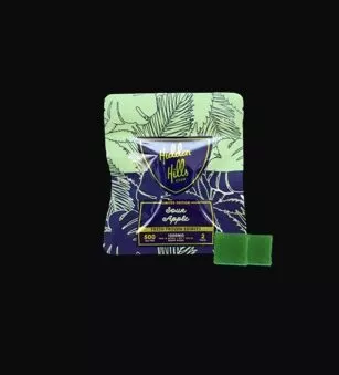 gomitas hidden hills | mezcla embriagadora | thc a ultra, thc b y d9 | 1000 mg | 2 piezas