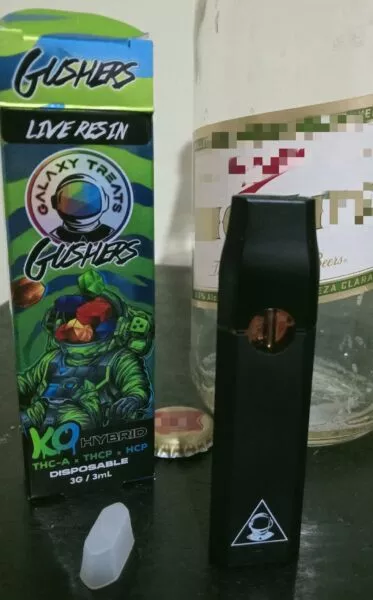 vape desechable | live resin | thc a + thcp + hcp | 3 gr | galaxy treats