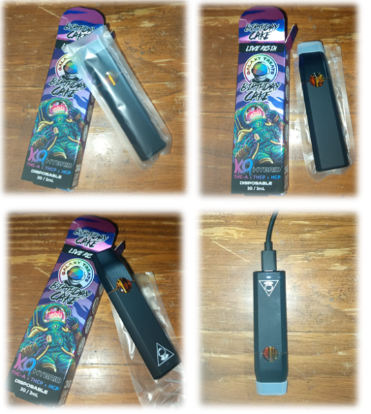 vape desechable | live resin | thc a + thcp + hcp | 3 gr | galaxy treats