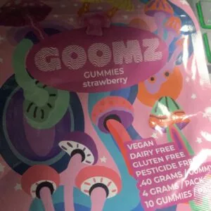 gomitas de hongos mágicos | goomz | 10 piezas | 4 gr