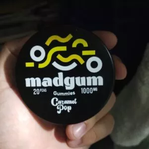 madgum | gomitas | hhc 1000mg | 20 piezas alta potencia