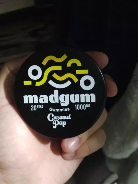 madgum | gomitas | hhc 1000mg | 20 piezas alta potencia