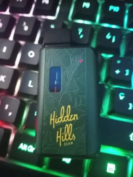 hidden hills | vape desechable live shatter hhc 3000 mg | 3 ml | pluma de wax