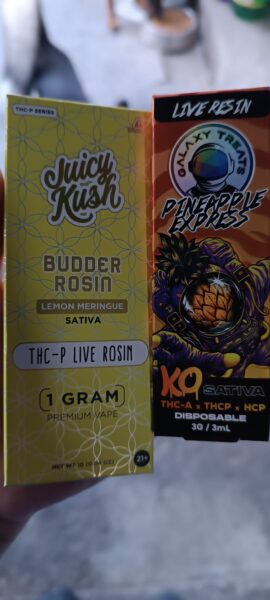 vape desechable | live resin | thc a + thcp + hcp | 3 gr | galaxy treats