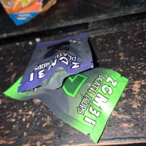 zombi | gomitas delta 6 thc, thc p + live resin | 300 mg | 2 piezas