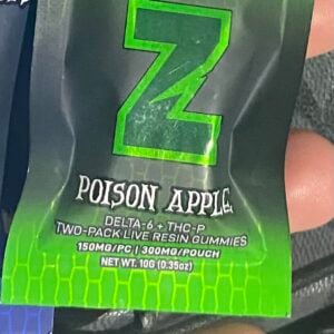 zombi | gomitas delta 6 thc, thc p + live resin | 300 mg | 2 piezas