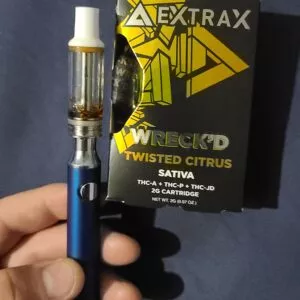 cartucho | extrax wrec'd | thca + thcp + delta 8 live resin | 2gr