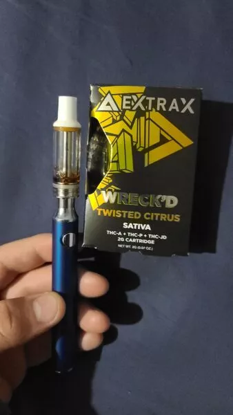 cartucho | extrax wrec'd | thca + thcp + delta 8 live resin | 2gr