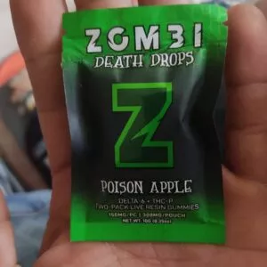 zombi | gomitas delta 6 thc, thc p + live resin | 300 mg | 2 piezas