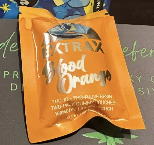 extrax | gomitas de thcjd + thcp | 300 mg | 2 piezas
