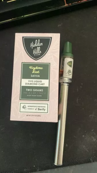cartucho | hidden hills | vvs d9 + thca + thcp + liquid diamonds | 2 gr | calidad premium