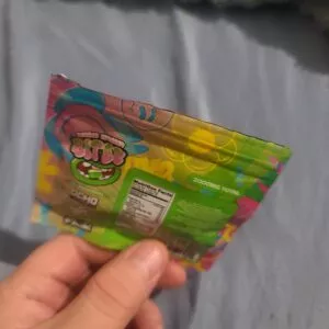 bitez gummies | delicioso chicloso con thca + delta 9 + thcp | 2000 mg | alta potencia | 2 piezas