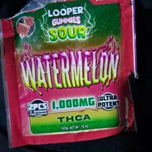 looper | gomitas de thca live badder | 1000 mg | 2 piezas