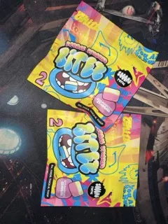 bitez gummies | delicioso chicloso con thca + delta 9 + thcp | 2000 mg | alta potencia | 2 piezas