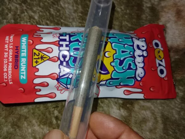 prerolados | dozo | thc a + thc p + live hash rosin | 2 piezas de 1.g | 3 gr totales