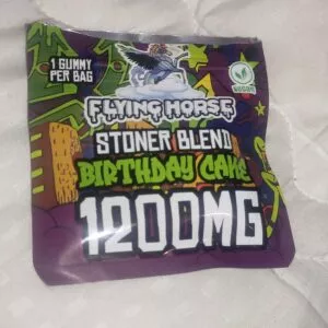 fliynghorse | gomitas infusionadas con thcp + thc a + hhc + delta 8 + delta 9 | 1200 mg | 1 pieza