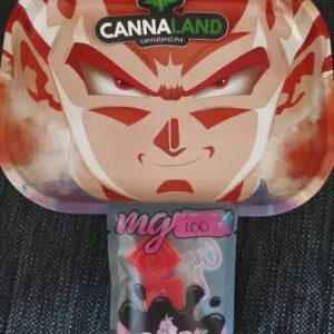 charola metálica vegeta