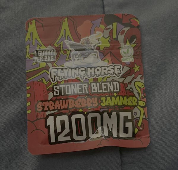 fliynghorse | gomitas infusionadas con thcp + thc a + hhc + delta 8 + delta 9 | 1200 mg | 1 pieza