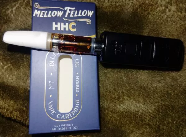 mellow fellow | cartucho hhc 1000 mg | 1 ml | cartucho de wax