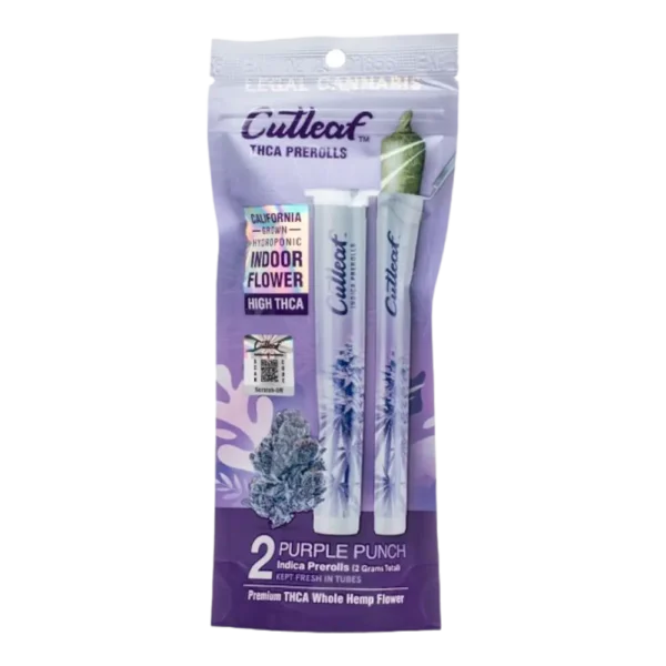 pre roll cuttleaf | premium thca | 2 gr | 2 prerolados