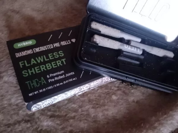 prerolados | litto calidad premium | thc a con diamantes incrustados | 6 piezas de .05 gr | 3 gr totales