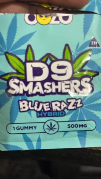 gomitas delta 9, delta 10 live resin, hhc, thc p y thc jd | dozo smashers | 1 pieza | 500 mg